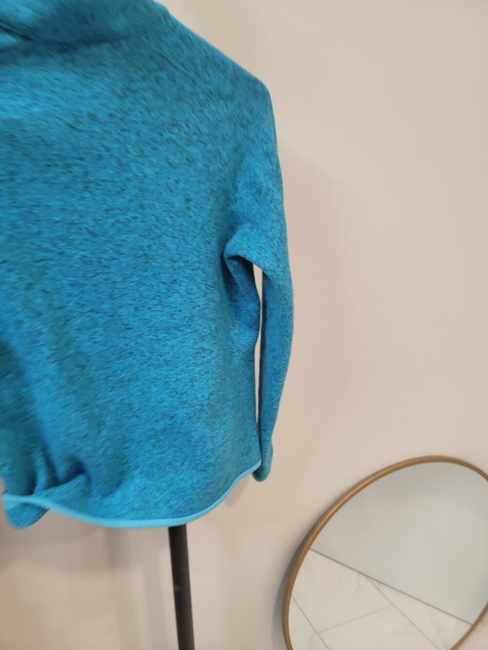 Patagonia Better Sweater Womens Small Teal Blue Full Zip Fleece Jacket - Picture 6 of 7